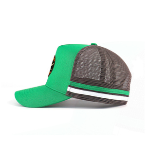 Gorra de Dos Tonos, Gorra de 5 Paneles, Gorras de Malla de Algodón, Gorras Personalizadas <span class=keywords><strong>9forty</strong></span>, Gorra Trucker con Marco Profundo, Gorra Trucker con Doble Raya - Product Image 2