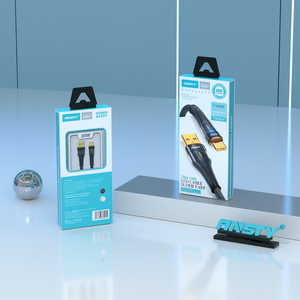 Cable de Datos con Luz LED Tipo C, Modelo S-053-T Negro, Carga Rápida de 100W - Product Image 3