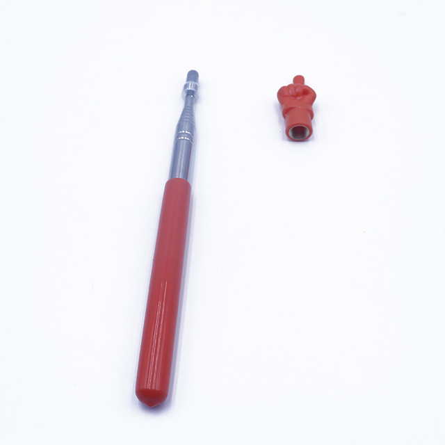PVC Handle ABS Gesture Stretching Toys Stainless Steel Telescopic Hand Pointer With Touch Pen