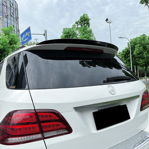 Mercedes-Benz Rear Trunk Spoiler <b>Wing</b> 2012-2018 Piano Black Carbon Fiber Texture ABS Material - Product Image 2