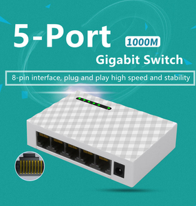 5 10/100/Mbps <span class=keywords><strong>RJ45</strong></span> Ports commutateur ethernet internet boîtier en plastique commutateur ethernet 5 ports mini commutateur ethernet - Product Image 4