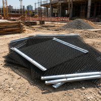 Maille de fil métallique en acier au manganèse 65Mn personnalisable, pliable et soudable, pour tamis vibrant, mines, carrières et industries du charbon
