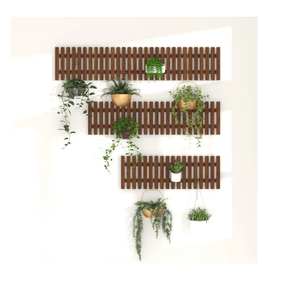 Porte-fleurs en bois d'acacia FSC, pour salon, balcon, chambre à coucher, meubles Minh Phuoc, Vietnam, accessoires - Product Image 1