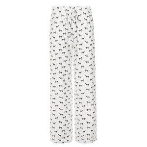 Animal Print Knit Pants <b>Drawstring</b> Waist Loose Fit Straight Leg <b>Trousers</b> Women Casual Sporty Lounge Homewear Long Pants - Product Image 6