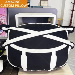 Travesseiro de boneca personalizado incrível, sofá de pelúcia com desenho animal, travesseiro de mão para carros, capas fofas feitas à mão, novo design