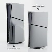 Accessoires de Console P5 PlayStation 5 / Ps5pro / Slim 30ème Anniversaire - Coque de Remplacement Grise Modifiée, Panneau Latéral de Protection, Édition Limitée