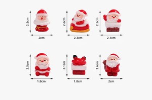 Miniaturas de Resina Encantadoras de <span class=keywords><strong>Santa</strong></span> <span class=keywords><strong>Claus</strong></span>, Estilo Nostálgico y Hereditario, Ideales para Regalos de Navidad y Rellenos de Calcetines - Product Image 3