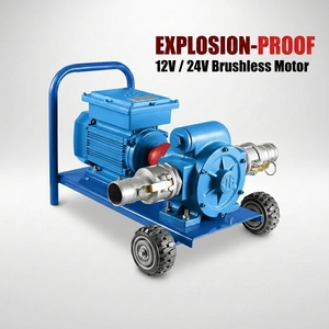 ปั๊มถ่ายน้ำมันแบบป้องกันการระเบิด ไร้แปรงถ่าน 12V 24V แบบดูดน้ำมันเองได้ สำหรับสถานีบริการน้ำมัน ขายส่ง - Product Image 1