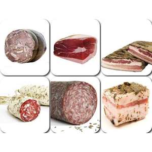 Autentico cesto regalo di salumi tuscani 3.8 kg un'esplosione di sapori Set regalo culturale e turistico - Product Image 1