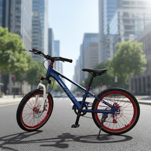 Bicicleta deportiva de una sola velocidad de alta calidad para niños de 7 a 10 años con frenos de disco Horquilla de acero Pedales de buena calidad - Product Image 2