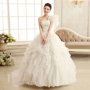 SF2313F       Livraison directe  Nouvelle <span class=keywords><strong>robe</strong></span> <span class=keywords><strong>de</strong></span> <span class=keywords><strong>mariée</strong></span> longue et moelleuse en <span class=keywords><strong>couleur</strong></span> unie pour scène, studio, <span class=keywords><strong>couleur</strong></span> tendance, vente chaude - Product Image 6