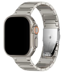 Correa de titanio para <span class=keywords><strong>Apple</strong></span> <span class=keywords><strong>Watch</strong></span>, banda ultra de titanio de 49MM, correa de titanio para <span class=keywords><strong>Apple</strong></span> <span class=keywords><strong>Watch</strong></span> - Product Image 2