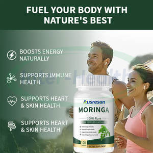 Tablet pribadi 100% produk pelangsing <span class=keywords><strong>Moringa</strong></span> organik suplemen Herbal tablet <span class=keywords><strong>Moringa</strong></span> ekstrak daun - Product Image 2