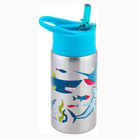 Bouteille d'eau isotherme 500 ml en acier inoxydable 304 pour enfants, avec paille intégrée, affichage de la température, écologique, maintien au chaud 6-12 heures, idéale pour le bureau – Meilleure vente