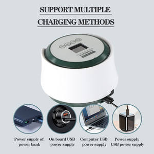 Pompe d'oxygénation à batterie au lithium durable pour pêche en plein air, pompe à air portable pour aquarium - Product Image 5