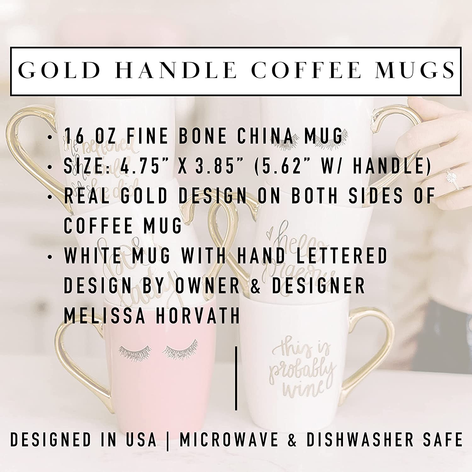 10 oz ceramic coffee mugs Small Ceramic Coffee Tea Mug Sandy White 8-10 oz Stoneware – Spinware main image 1