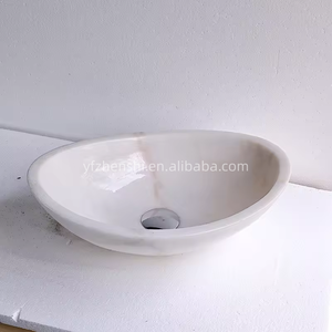 Nouveau Lavabo <span class=keywords><strong>de</strong></span> <span class=keywords><strong>Salle</strong></span> <span class=keywords><strong>de</strong></span> <span class=keywords><strong>Bain</strong></span> Moderne en Pierre <span class=keywords><strong>de</strong></span> Jade Irrégulière pour Hôtels – Conception Innovante pour Vaux <span class=keywords><strong>de</strong></span> Lavabo <span class=keywords><strong>de</strong></span> <span class=keywords><strong>Salle</strong></span> <span class=keywords><strong>de</strong></span> <span class=keywords><strong>Bain</strong></span> - Product Image 3