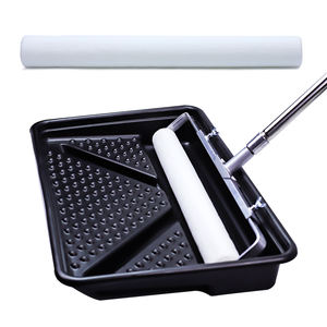 Rodillo de pintura de revestimiento de suelo epoxi de microfibra de gran oferta con marco de rodillo de aluminio extensible - Product Image 2