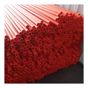 Fábrica Laranja Pvc Elétrica Conduit Tubo Upvc rígida Conduit Cinza - Product Image 4