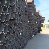Tuyau en acier au carbone galvanisé carré et rond pour serre, tube en fer creux galvanisé sans soudure