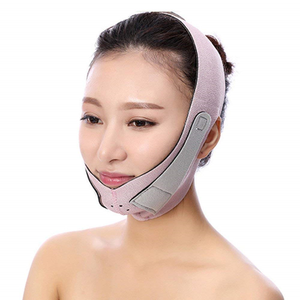 Enshey V Shape Face <strong>Slimming</strong> Band Anti-Wrinkle &amp; Anti-Aging Strap <strong>Mask</strong> for Ladies Main Ingredient Nicotinamide Facemask - Product Image 4