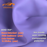 Mikrofiber PU Premium |   Sarung Jok Mobil & Setir Ramah Lingkungan Vegan Mewah, Tekstil Rumah, Kain Anti Air Tekstur Nappa