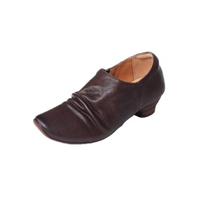 Nouvelles Bottines Chukka pour Femme en Cuir de Vachette, Style Britannique Élégant, à Bout Rond, à Lacets, Talon Plat, Collection Automne - Product Image 5