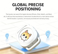Mini traceur GPS rechargeable pour animaux de compagnie, traceur GPS pour chien et chat, positionnement en temps réel, collier portable anti-perte