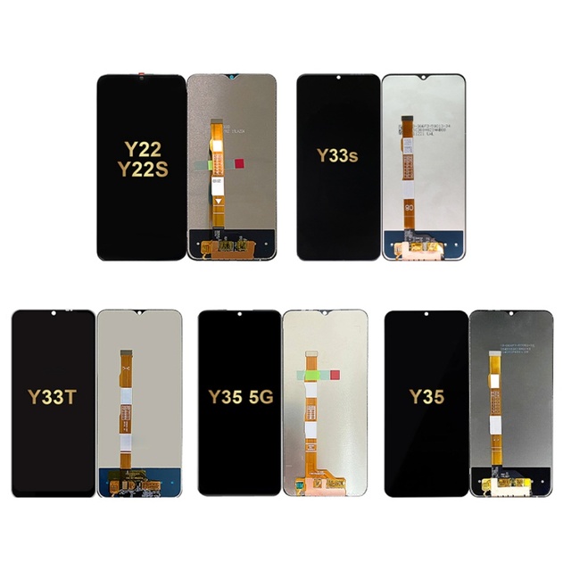 Mobile Phones Lcds Display for Vivo Y12S Y16 Y20 Y21 Y22 Y22S Y33s Y33T Y35 5G Y53 Y71 Y73 Y81 Touch Screen Digitizer Assembly