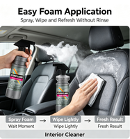 500ml Headliner Reiniger Spray Autoinnenraum Schaumstoffreiniger Ohne Ausspülen Schnelle Fleckenentfernung Erfrischung