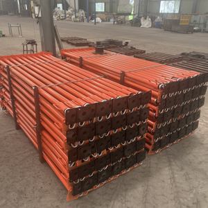 Gato de acero ajustable pesado de alta calidad, escalera del proveedor de confianza, piezas de andamio, plantilla de Pilar, acoplador de soporte de andamio - Product Image 5