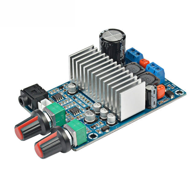 TPA3116 100W Subwoofer Amplifier Board Home Theater Mini Amp TPA3116D2 Audio Power Amplifiers Bass DC12-24V