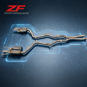 Sistema de <span class=keywords><strong>Escape</strong></span> Catback ZF Tuning, Tubo de <span class=keywords><strong>Escape</strong></span> de Acero Inoxidable para <span class=keywords><strong>Mercedes</strong></span>-Benz C63 AMG <span class=keywords><strong>W204</strong></span> - Product Image 3