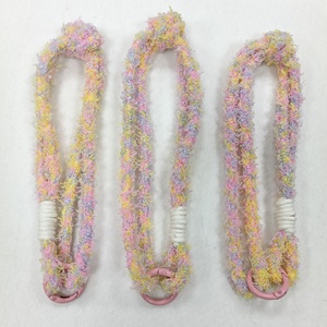 Colorful Keychain With <b>Braided</b> Rope <b>Beads</b> And Soccer Ball Charm For Mobile Phone Straps Mixed Colors - Product Image 5