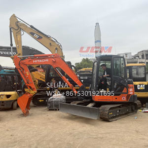 Japón hizo 6,6 toneladas mini Hitachi zaxis 65 modelo para la Venta usado excavadora de orugas Hitachi zx65 zaxis60 de la venta - Product Image 4