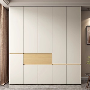 Armario Moderno Minimalista con Puerta Abatible, Sin Tiradores, Ahorra Espacio, Mueble de Almacenamiento para Dormitorio, Estilo 2024, Ideal para Apartamentos Pequeños - Product Image 1