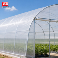 Film plastique agricole pour serre, diffusion des rayons UV, fraise, myrtille, framboise, mûre, PE EVA anti-UV, 150 microns, 5 couches
