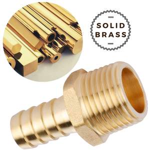 Aangepaste hogedruk gepolijste aardgas water olie aansluiting slangklem fitting 1/2 inch slangklem x 1/2 inch NPT mannelijk - Product Image 3