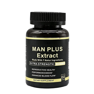 Complément Alimentaire Naturel Man Plus Extract 8050mg en Capsules (60 unités) pour la Santé Reproductive Masculine et le Soutien de la Circulation Sanguine - Product Image 1