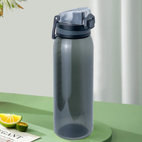 Bouteille d'eau en plastique Tritan graduée de 30 oz, couleur personnalisée OEM, avec couvercle à ouverture rapide, anti-fuite, pour les sports de plein air