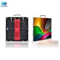 Écran LED mural vidéo P3.91HD de 3 m x 3 m pour événements, vente chaude à Shenzhen