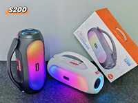Liquidation de stock : 1000 pièces – Enceinte extérieure puissante 40W avec lumières RGB, caisson de basses Hi-Fi portable pour enceinte intelligente 5.3