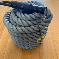 Cuerda de Batalla de Poliéster Yueda, Fabricantes de Yangzhou, Venta al por Mayor, Entrenamiento Físico, Fitness Integral, Industria Completa