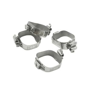 Prezzo di fabbrica ortodontico dentale 1 ° banda molare con tubi convertibili saldati - Product Image 1