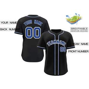Maillot de baseball personnalisé pour hommes et femmes Chemise de sport personnalisée avec nom brodé et numéro Ensembles de vêtements de softball - Product Image 3