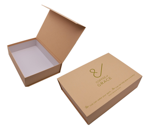 Nhà Sản Xuất Tùy Chỉnh In Ấn Xây Dựng Thương Hiệu Quà Tặng Từ Tính Hộp Giấy Bao Bì Giày T Áo Sơ Mi Tông Nâu Kraft Hộp Vận Chuyển - Product Image 1