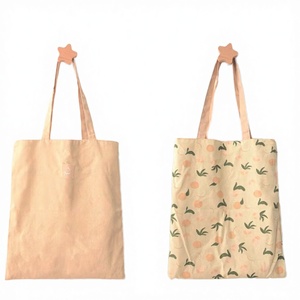 กระเป๋าผ้าแคนวาสแบบมีหูหิ้ว ลายตัวอักษร พิมพ์โลโก้ได้ เป็นมิตรกับสิ่งแวดล้อม ใช้ซ้ำได้ เหมาะสำหรับใช้ในชีวิตประจำวัน ของขวัญส่งเสริมการขาย - Product Image 3