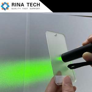 Plaque diffuseur de lumière elliptique personnalisable Rina Tech, étendre linéairement la portée de l'éclairage, panneau en PC durable résistant aux chocs, LED - Product Image 2