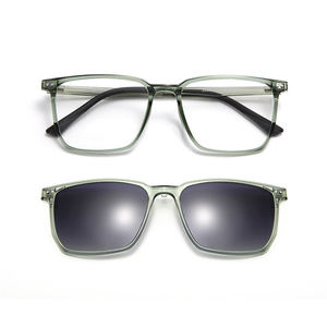 클래식 스타일의 맞춤형 로고 클립 온 자석 선글라스 패션 광학 안경 인쇄 케이스 클래식 선글라스 맞춤형 로고 - Product Image 1