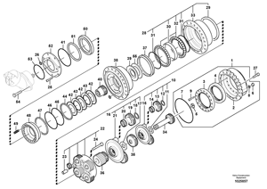 All'ingrosso fabbrica diretta azionamento finale VOE14531093 VOE14608847 per <span class=keywords><strong>Volvo</strong></span> EC460B escavatore Travel cambio - Product Image 3